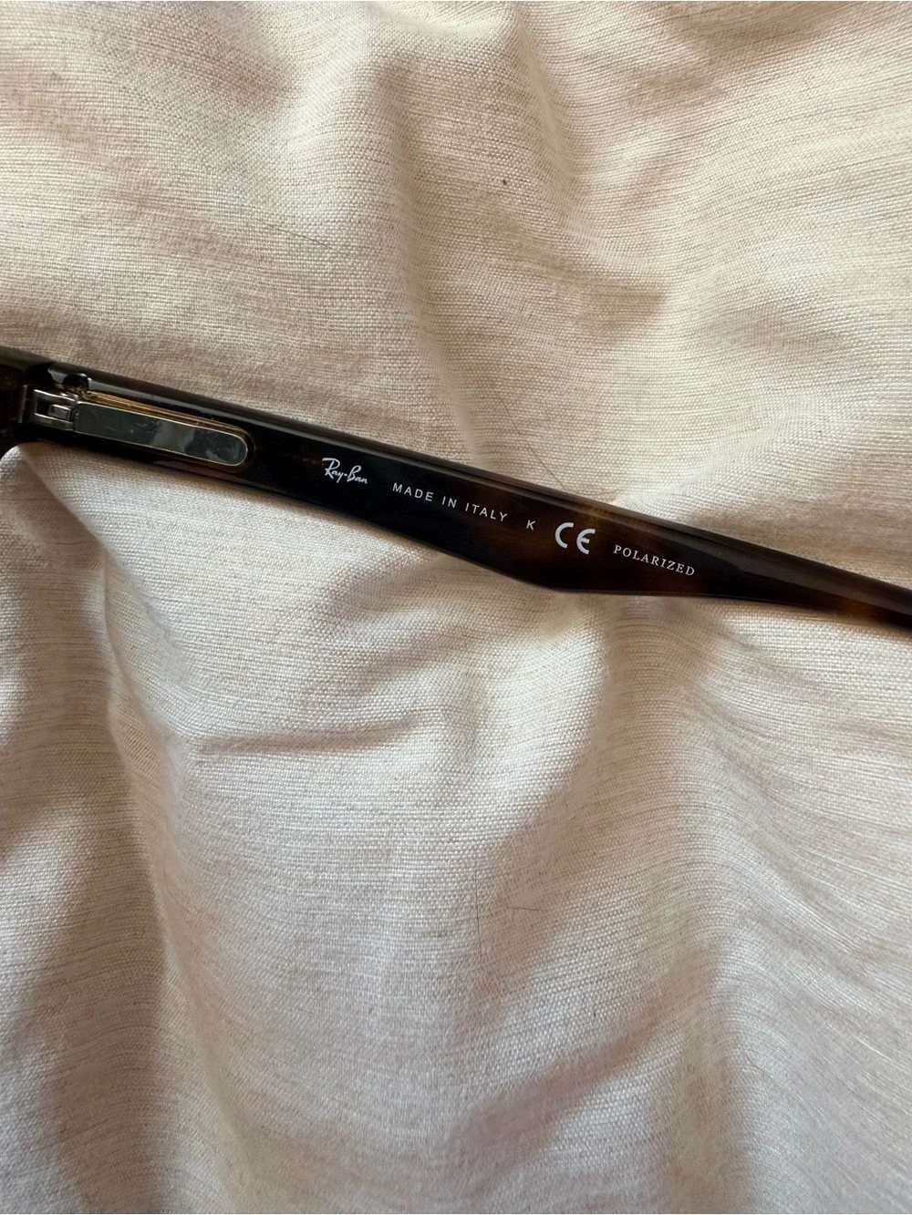 Ray-Ban Kids Tortoiseshell Frame with Dark Green Lenses